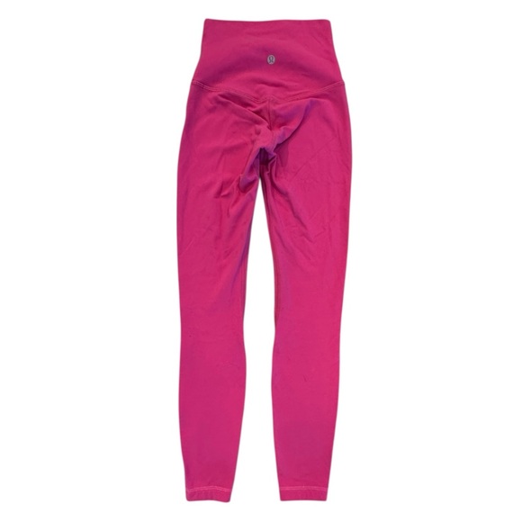 Lululemon Align High Rise Leggings Sonic Pink 25” Inseam - Picture 3 of 6